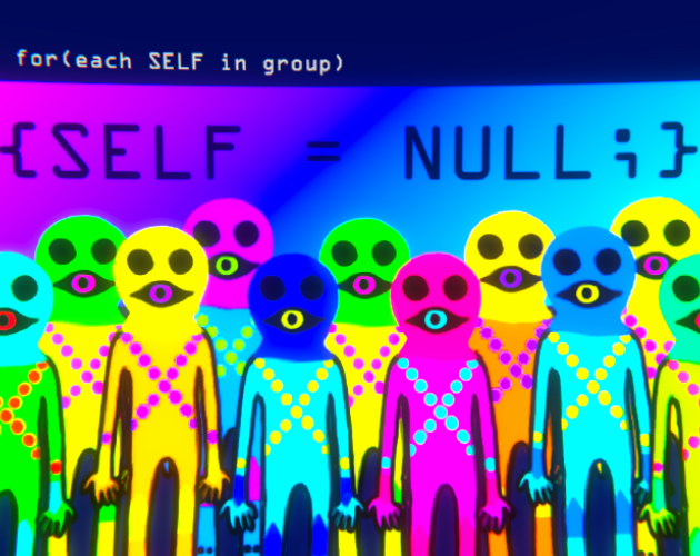 Cover image for { SELF = NULL; }