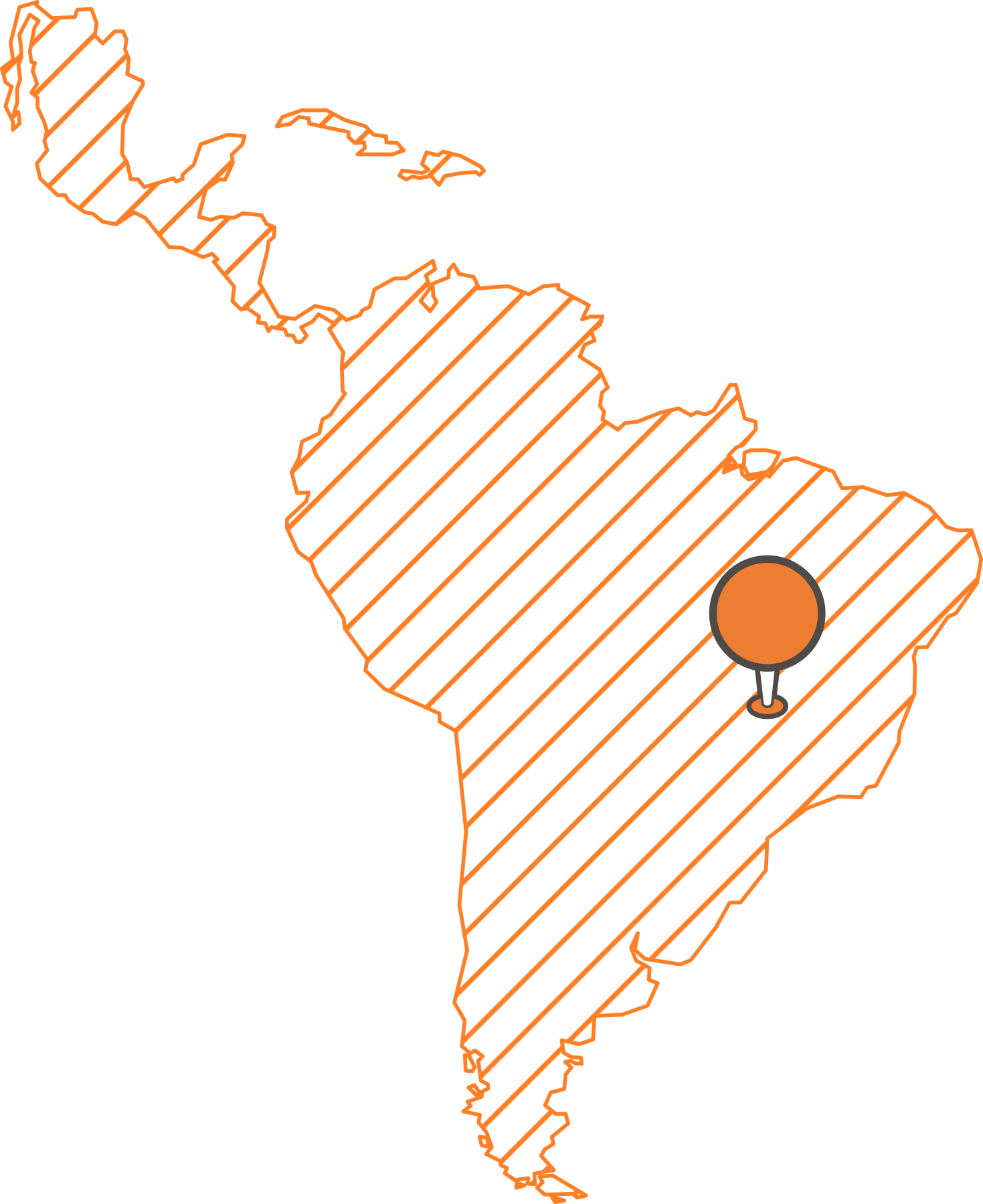 Latin America Map