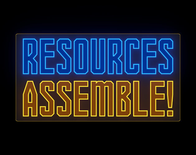Cover image for Resources Assemble!