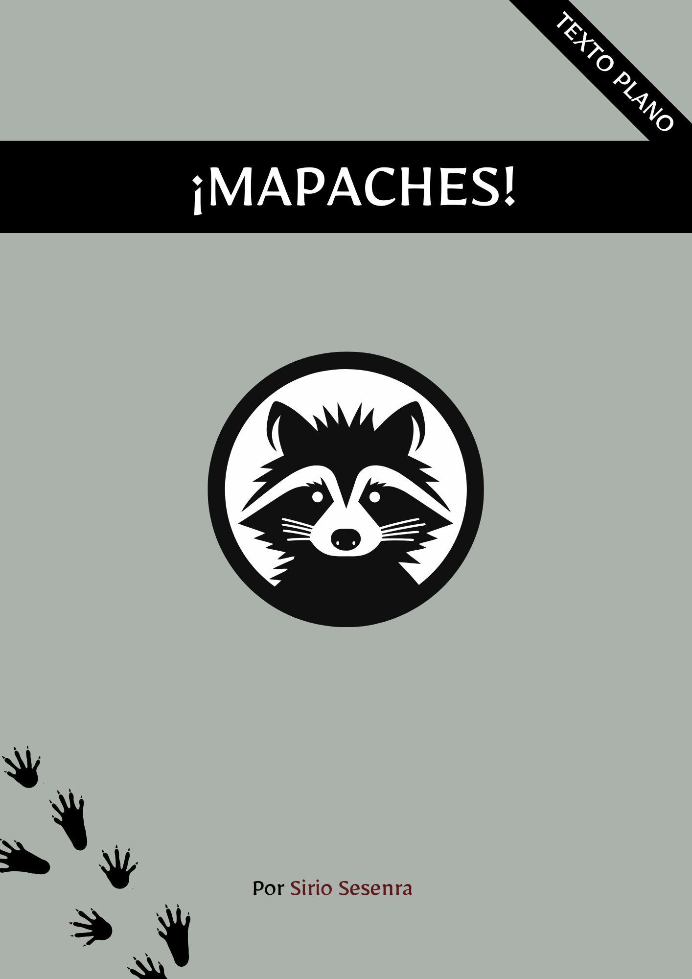 Cover image for ¡MAPACHES! version texto plano