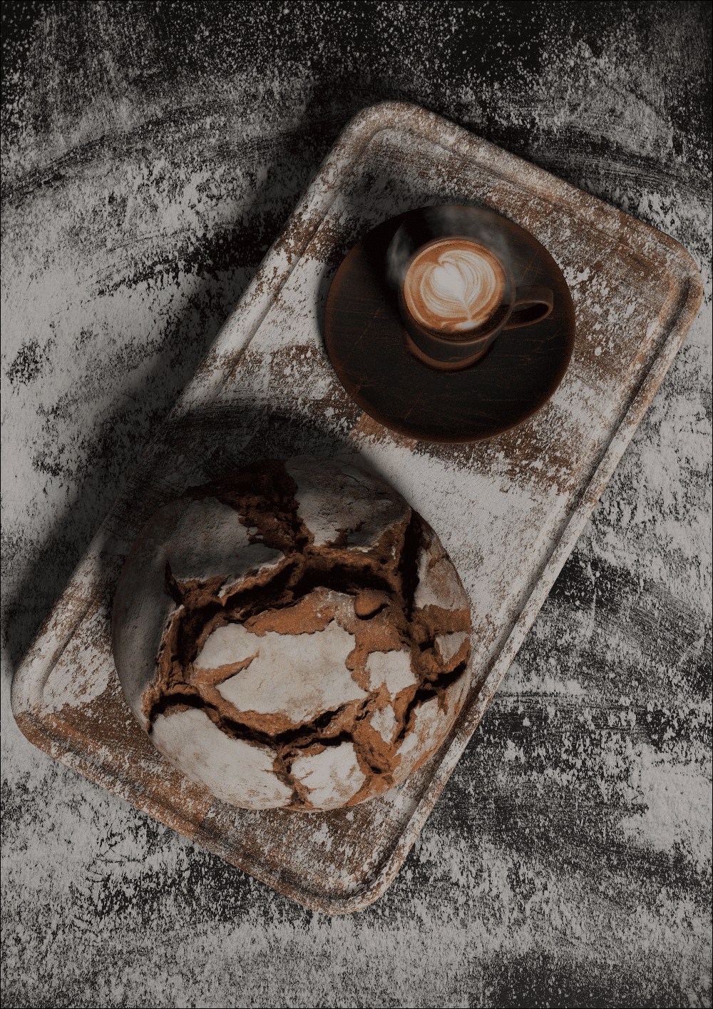 Bread photo scan