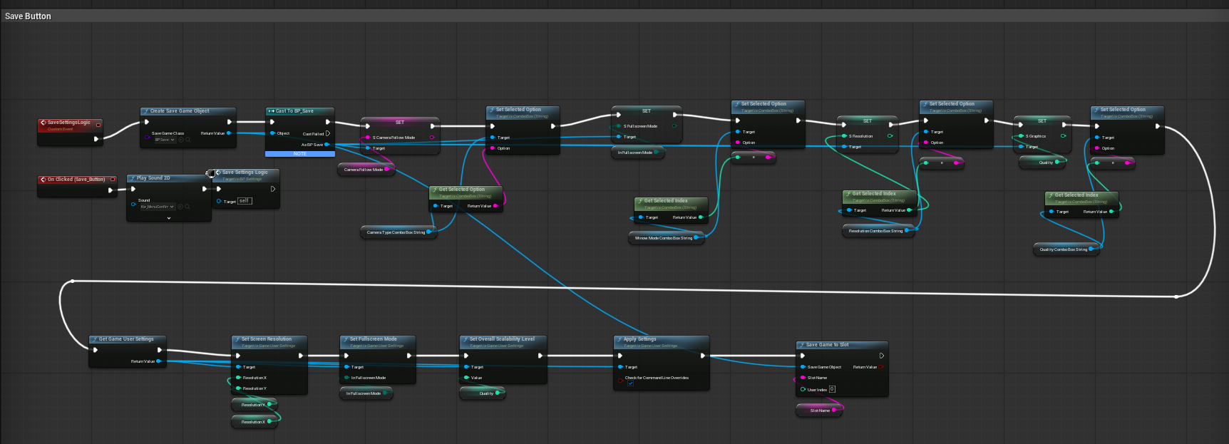 Save system Blueprint