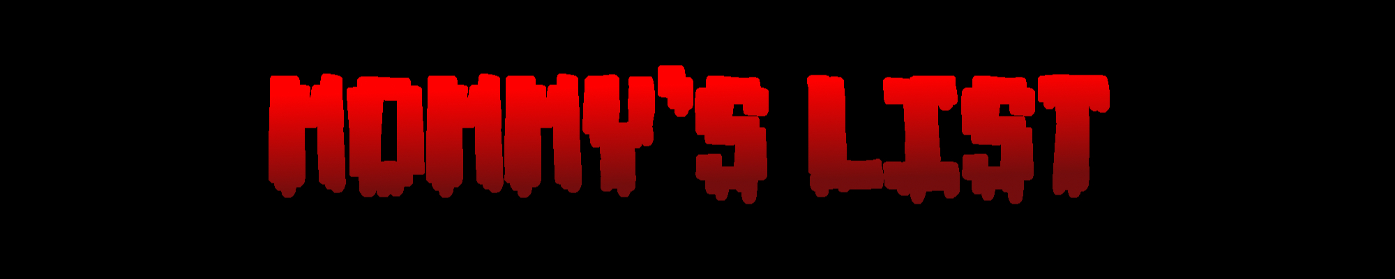 Mommy's List
