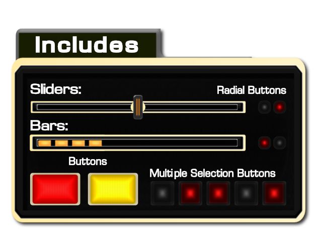 Vintage 80's User Interface
