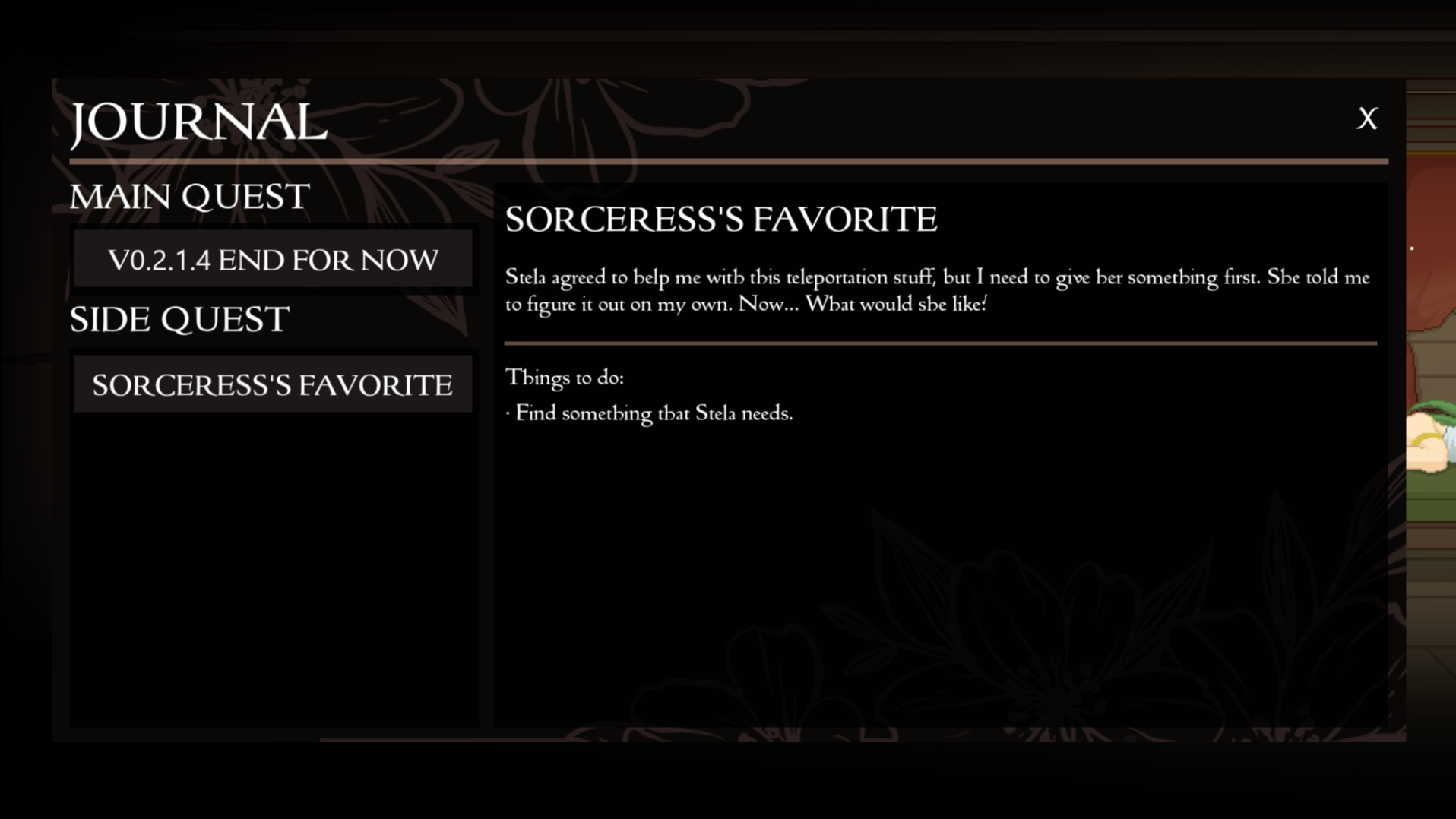 What is Stela need? Help plz