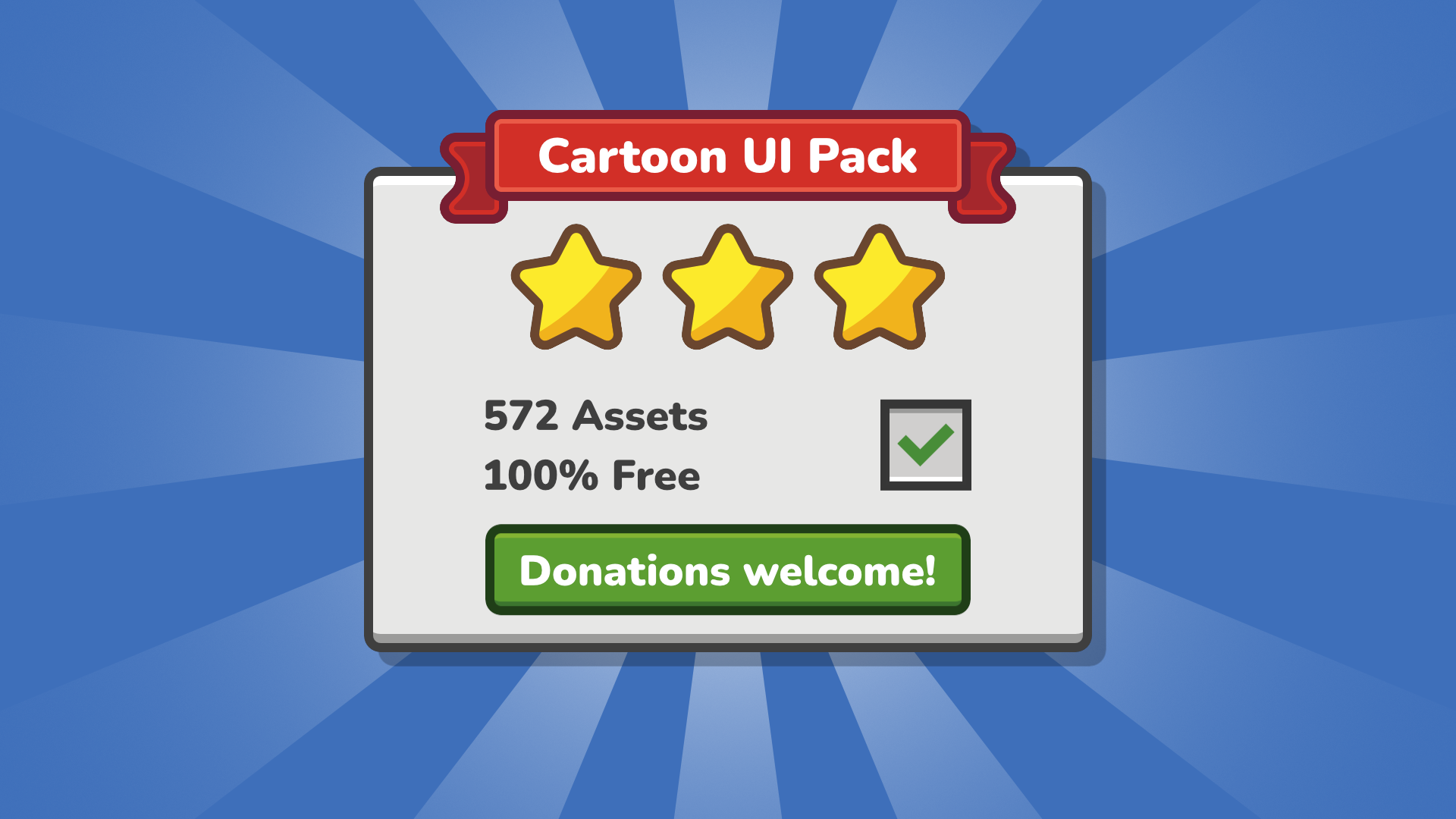 Cartoon UI Pack