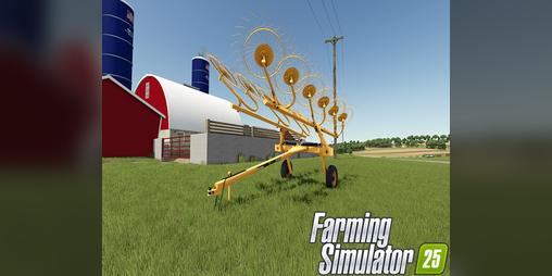 Cover image for Vermeer VR1224 Rake FS25