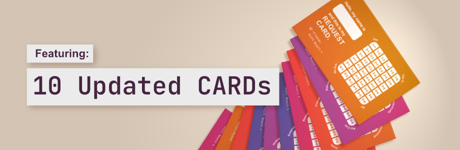 Featuring: 10 Updated CARDs