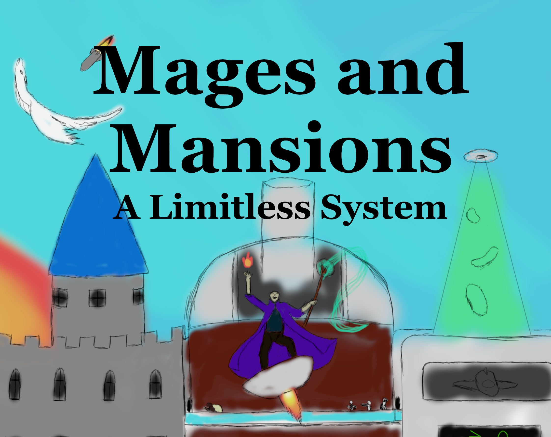 Cover image for Mages & Mansions: A Limitless System