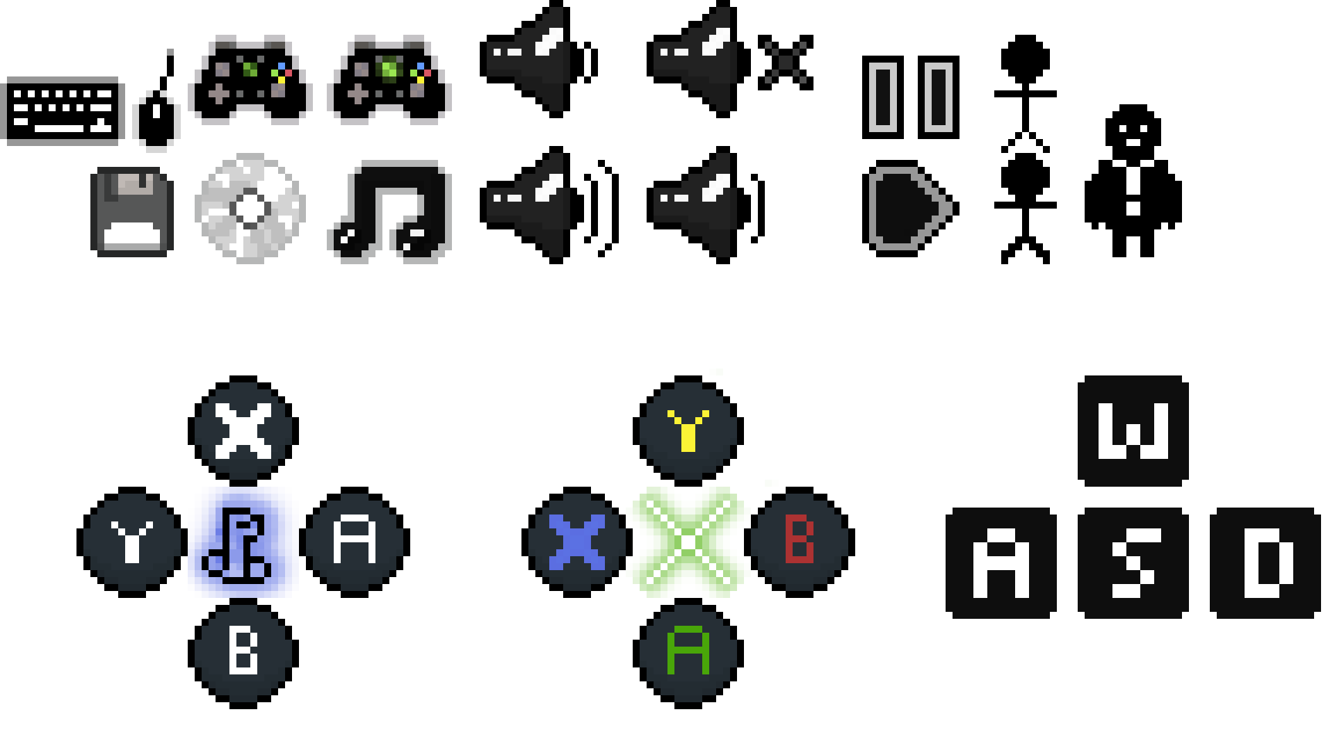 Game UI – Icon Pack by Tayziulei