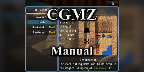 Cover image for [CGMZ] Manual for RPG Maker MZ