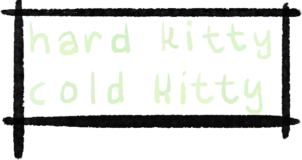 Hard Kitty, Cold Kitty