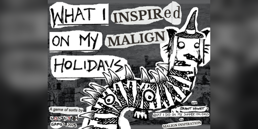 Cover image for What I Inspired On My Malign Holidays