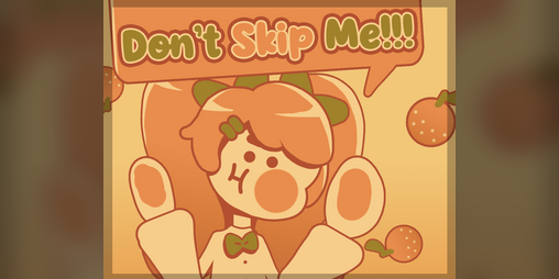 Cover image for Don't Skip Me!!!