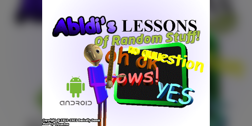 Cover image for Abldi's Lessons of Random Stuff Android