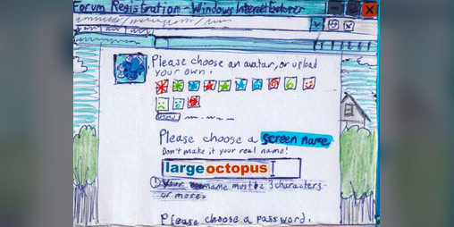 Cover image for screen name