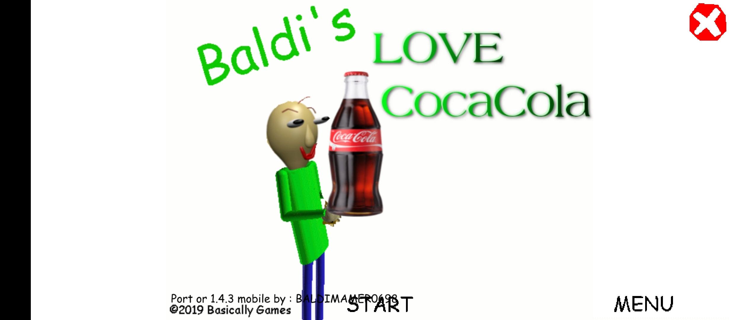 Baldi Loves Coca Cola V1.4.3 Android