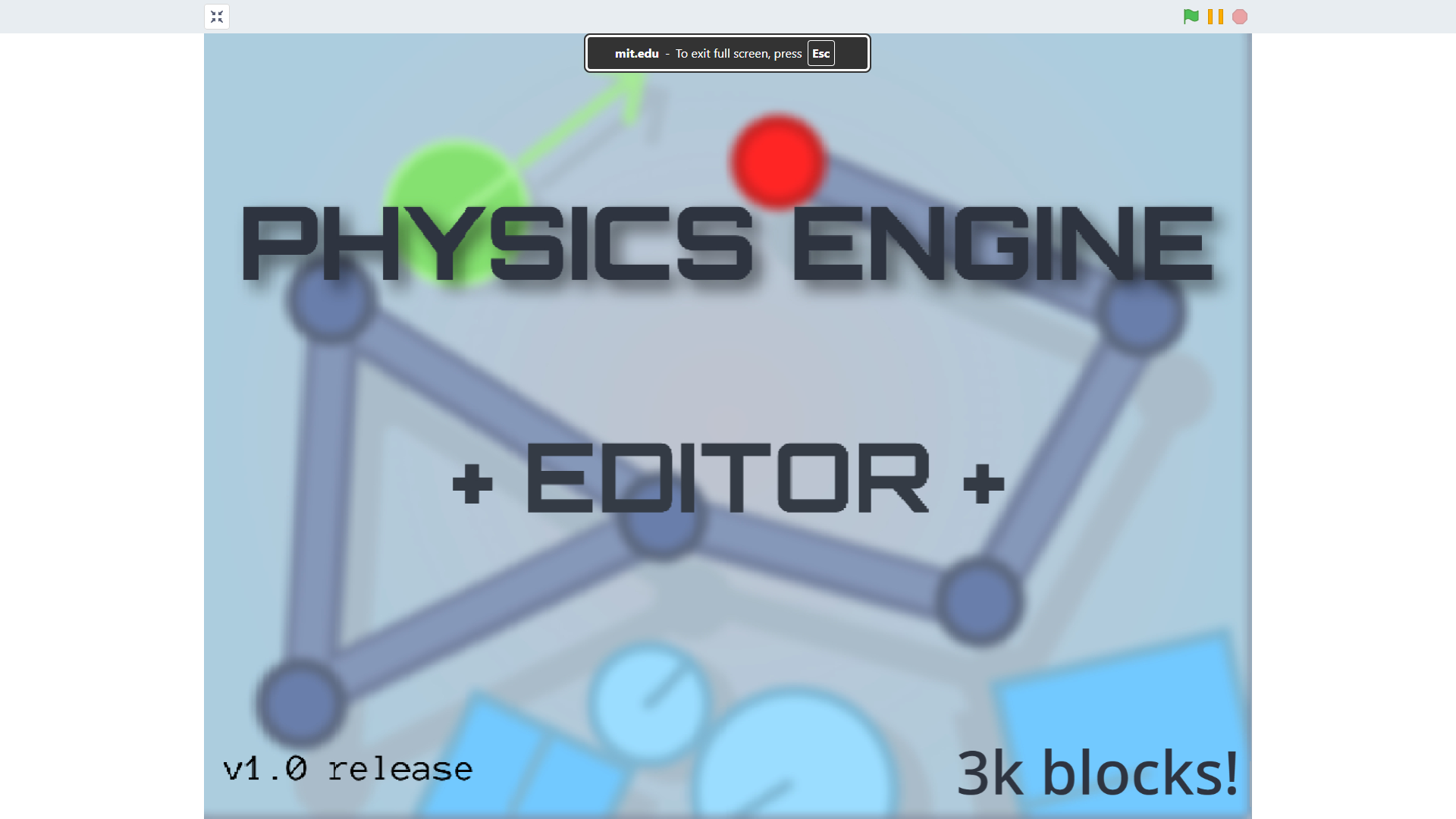 Physics engine v1.0 #games #all
