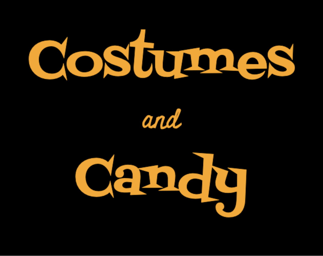 Costumes and Candy