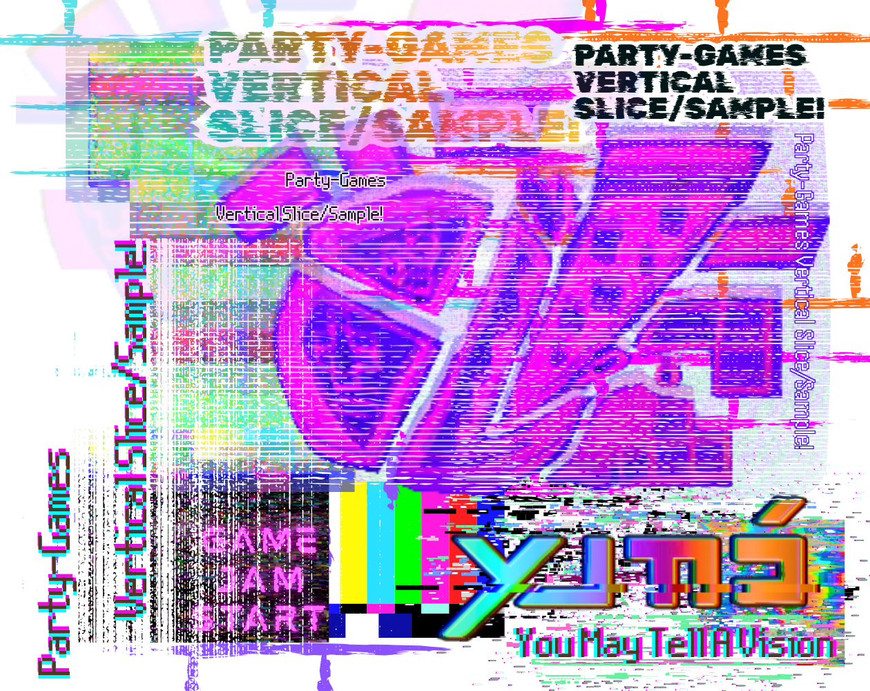Party-Games Vertical Slice/Sample! 🍕🍰🧩 game-jam 🌐✨hosted by Yume Systems Ltd.