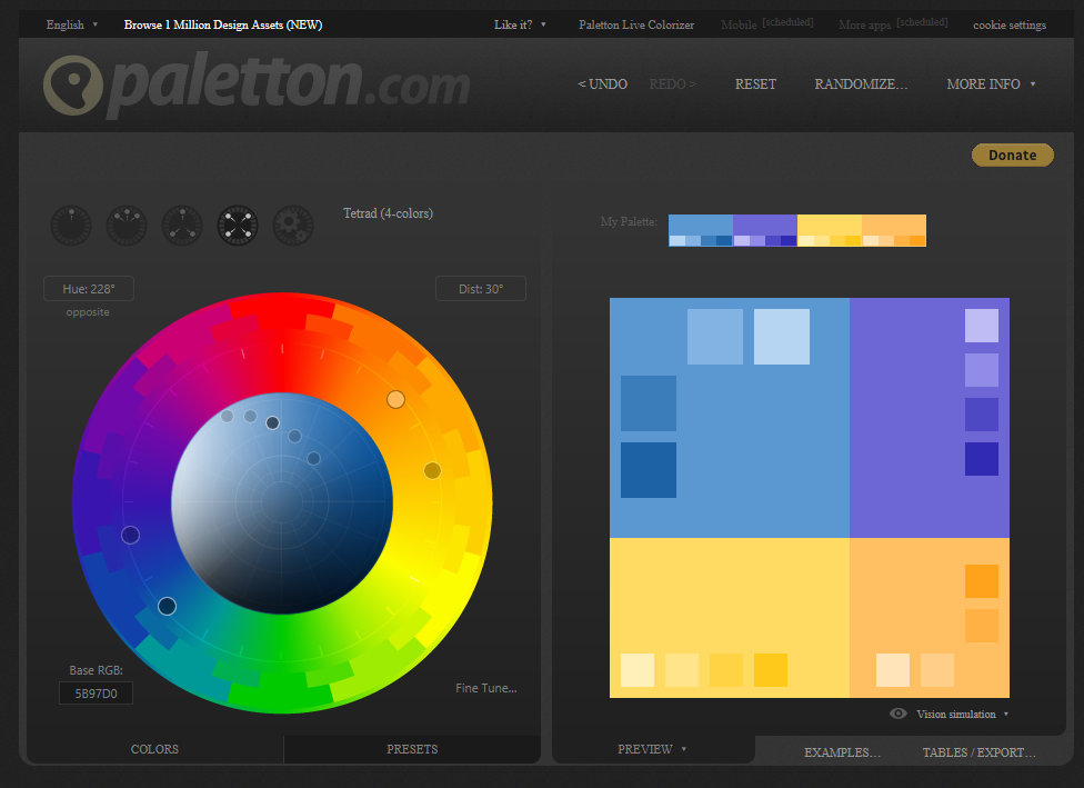 Paletton Generated Palette