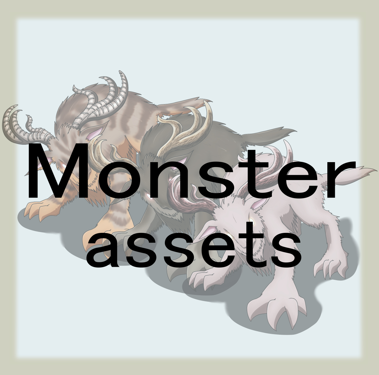 Monster Fantasy Developer 04_Fantasy Enemy Monster Asset Pack Vol.38 by miraeru