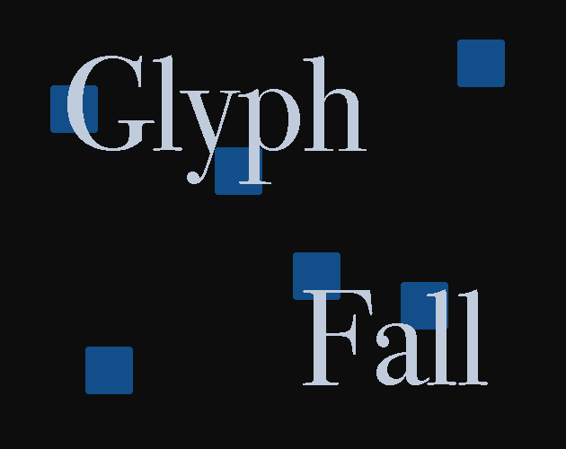 Cover image for Glyphfall