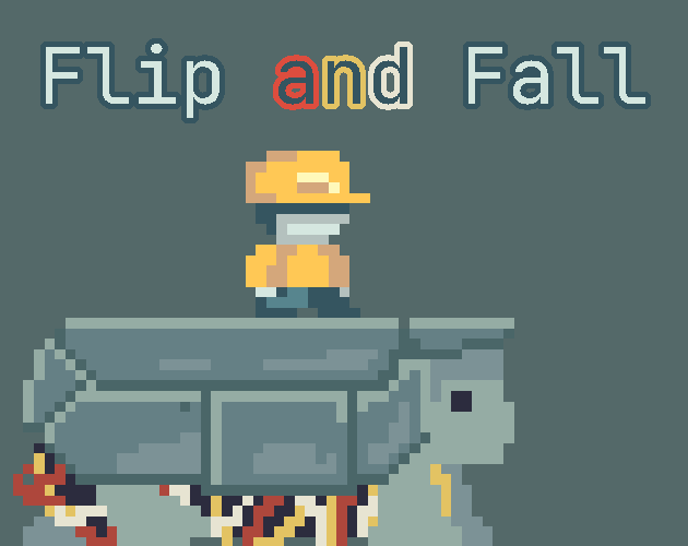 Flip and Fall by lochi.jpeg for Untitled Game Jam #117 - itch.io