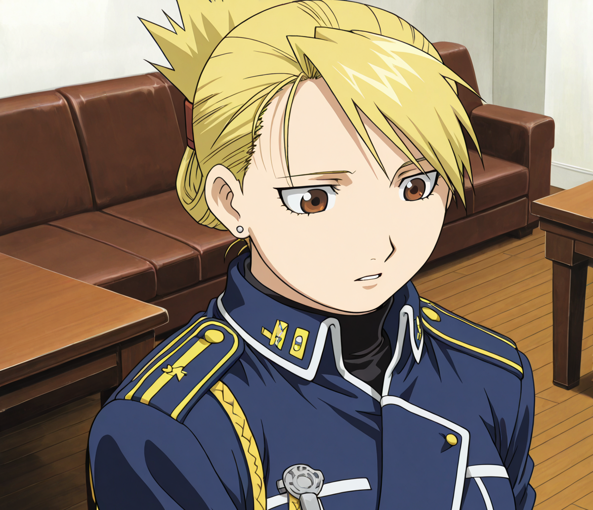 Riza Hawkeye (Fullmetal Alchemist)-P1 by TheKing
