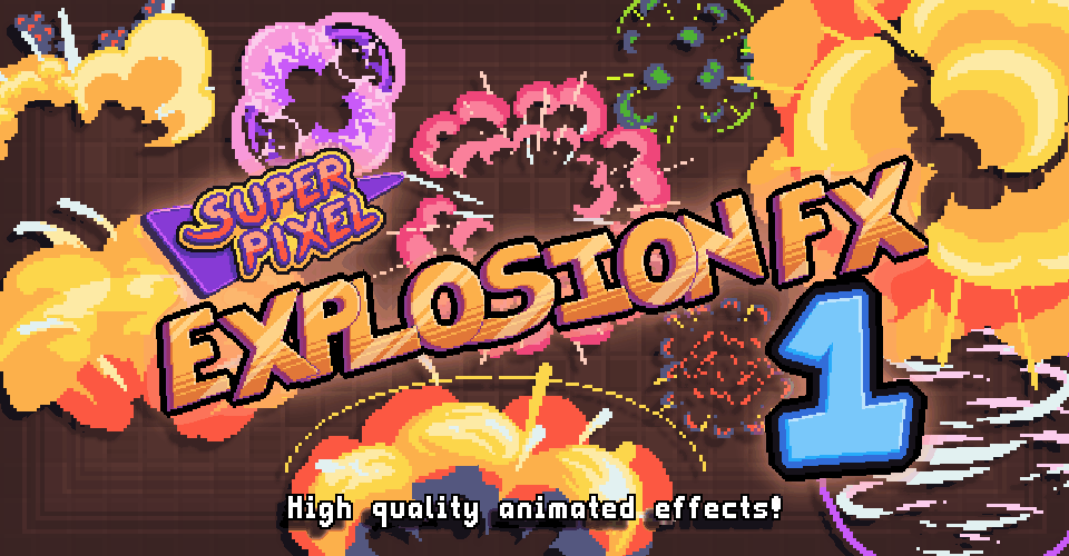 Super Pixel Explosion FX Pack 1