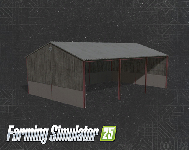 Cover image for FS25 UK Small Machinery Shed