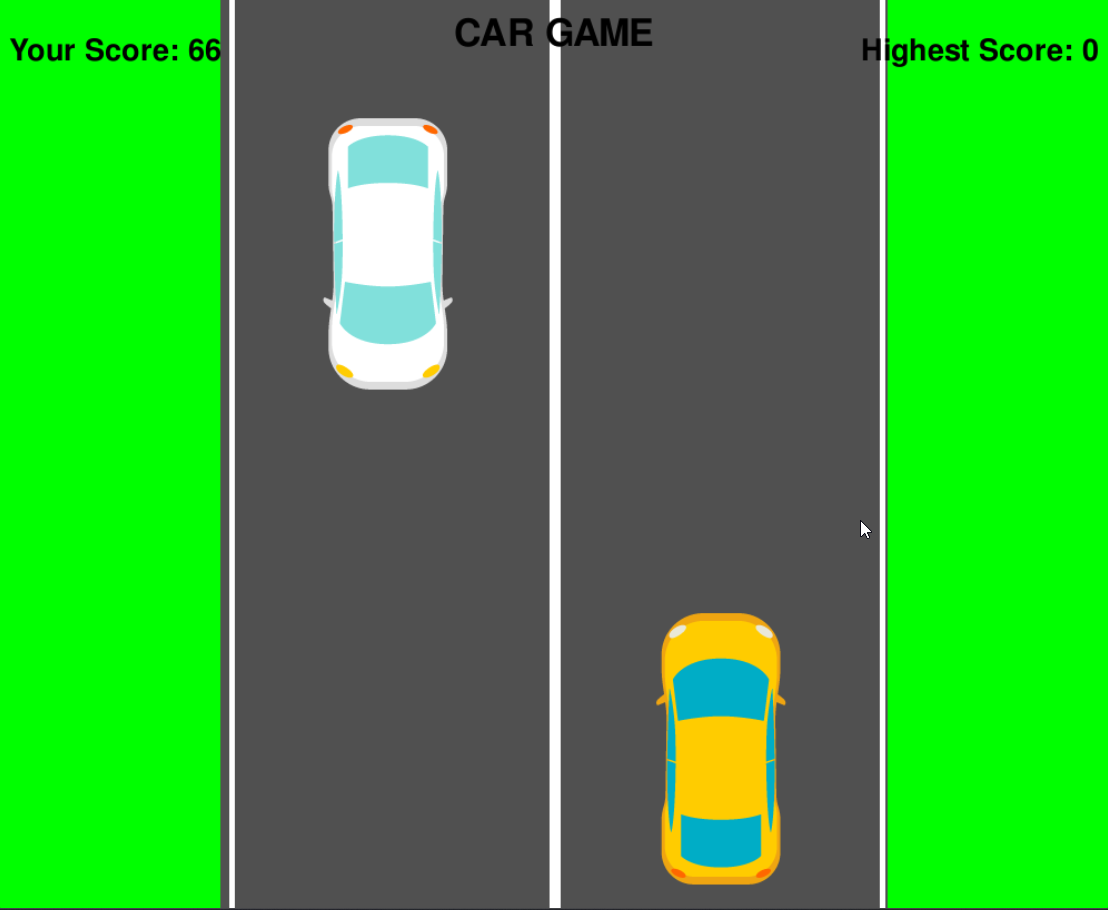 Practice Pygame - Car Dodge Game by diardo