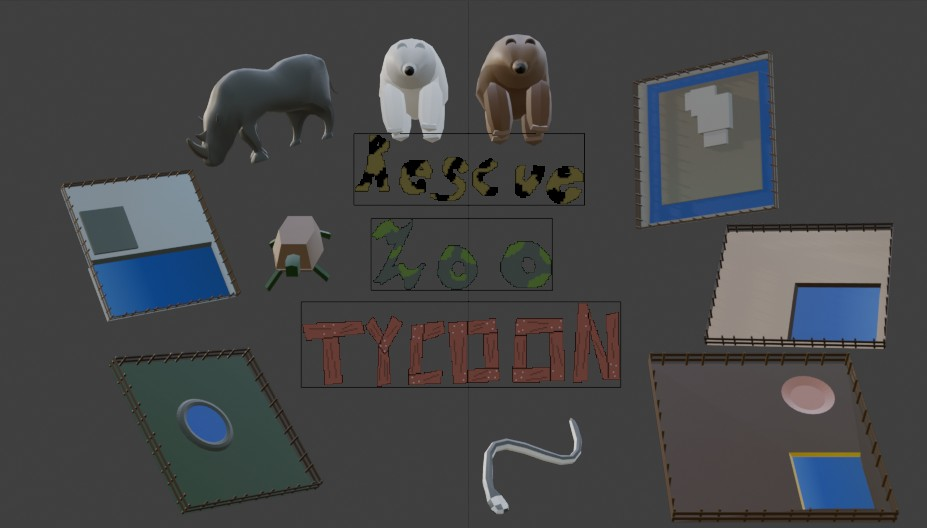 Cover image for Rescue Zoo Tycoo