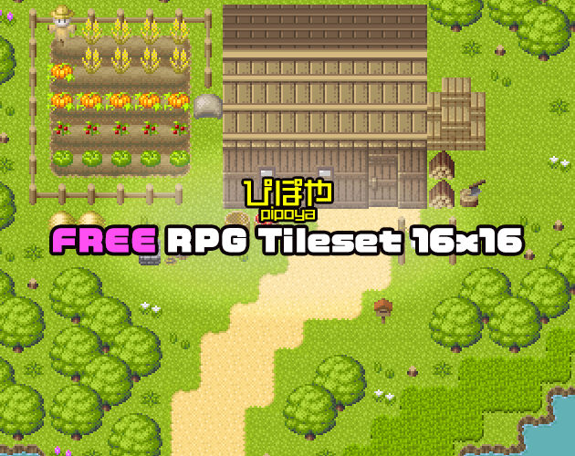 FREE RPG Tileset 16x16