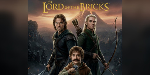 Cover image for The Lord of The Bricks