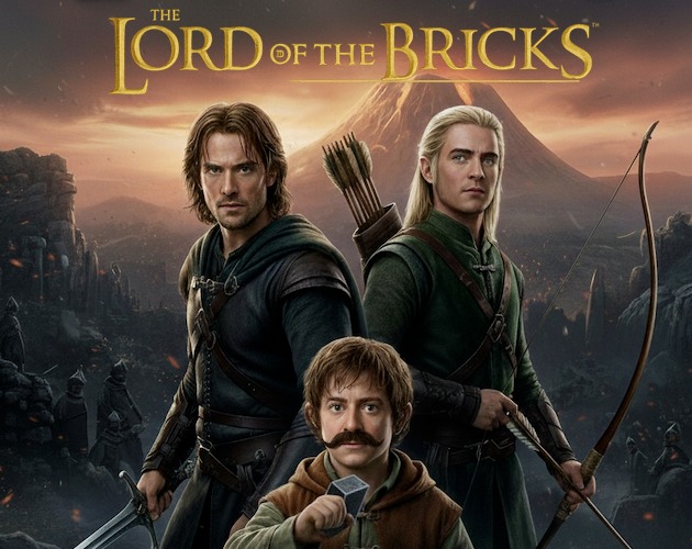 Cover image for The Lord of The Bricks
