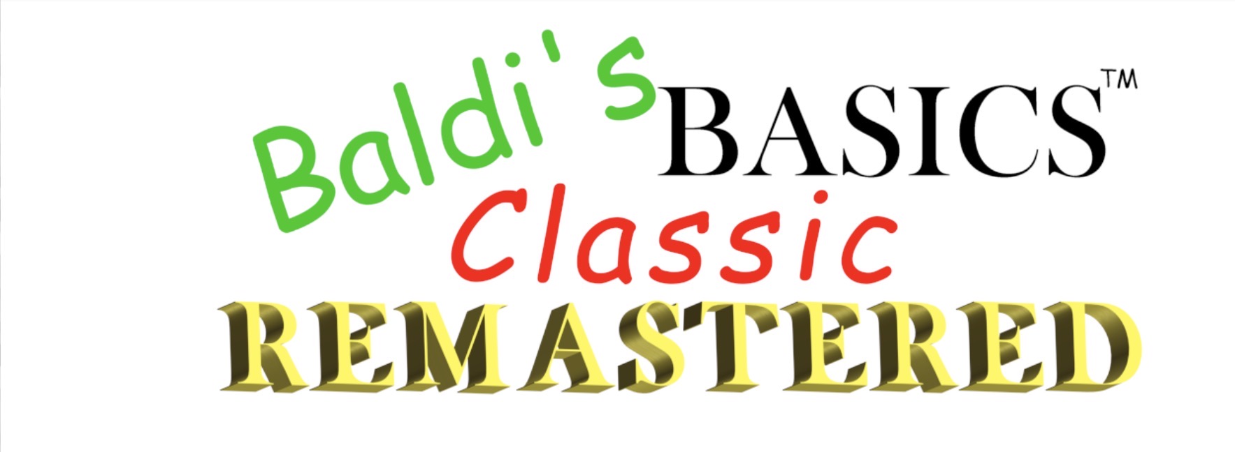 Baldi’s Basics Classic Remastered Scratch Edition