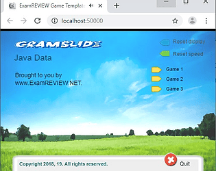 CramFLASH Java Data Types Random Flashcard App