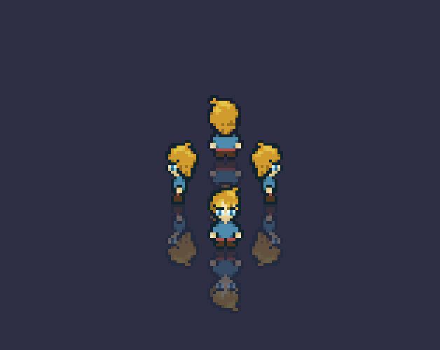 32x32 Character Base – Top-Down