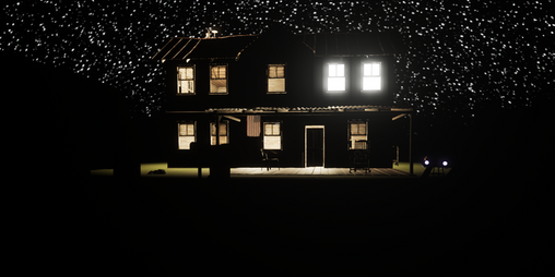 Cover image for Alone in The Woods
