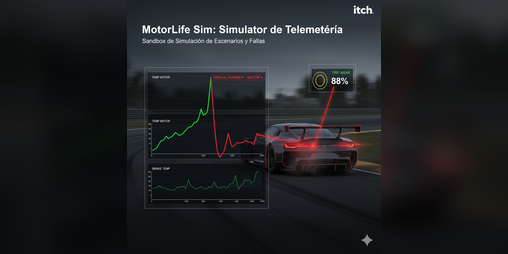 Cover image for MotorLife Sim: Simulador de Telemetría (Early Access)