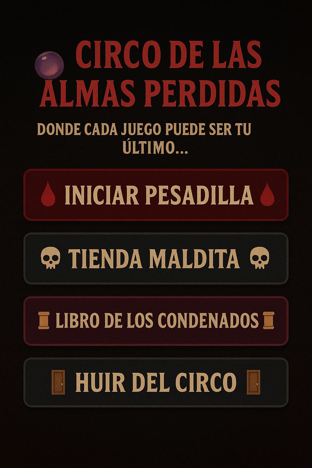 Circo Del Horror [BETA]
