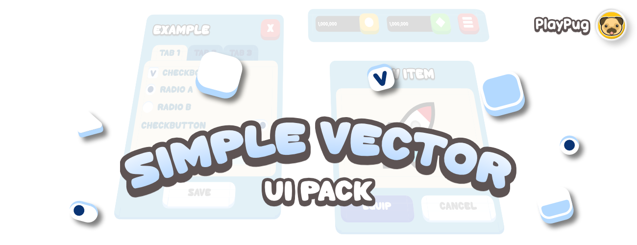 Simple Vector UI Pack