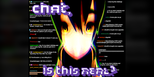 Cover image for Chat, is this real?