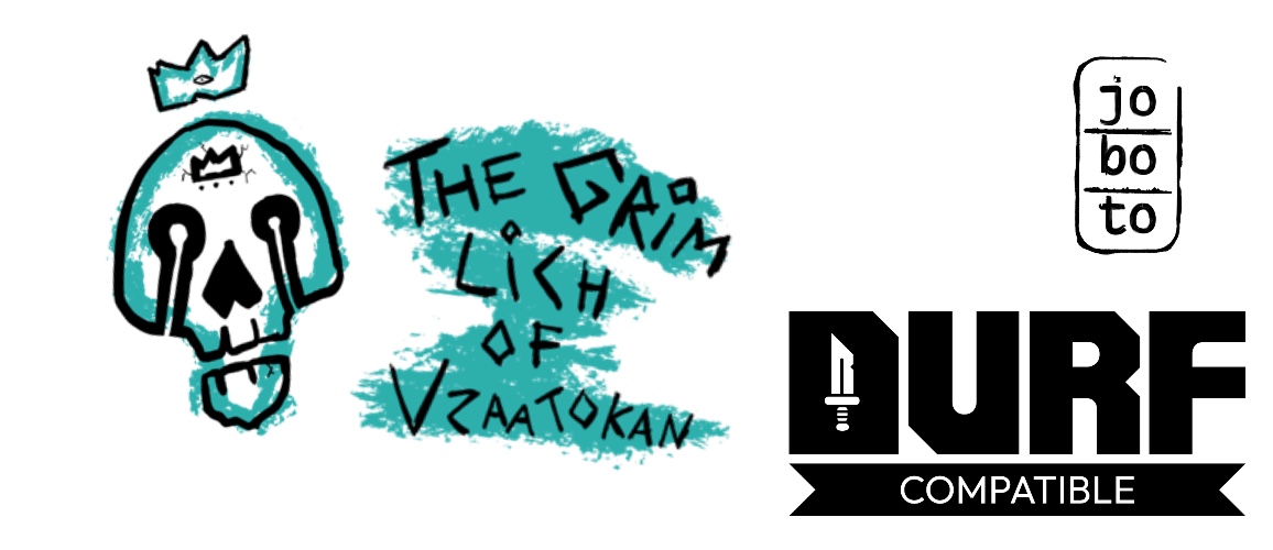Cover image for The Grim Lich Of Vzaatokan