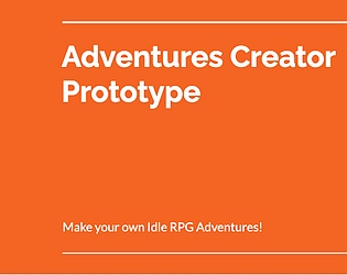 Adventures Creator Prototype