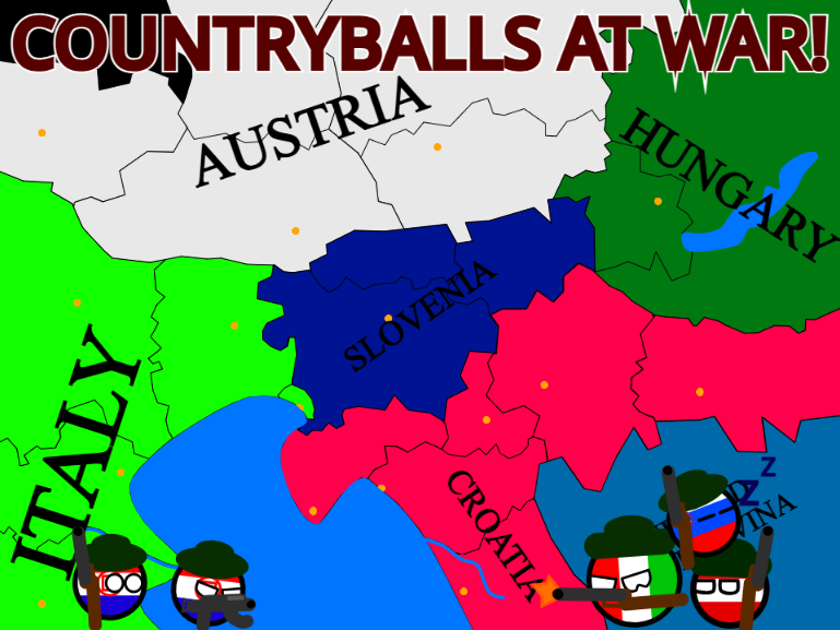 Countryballs At War
