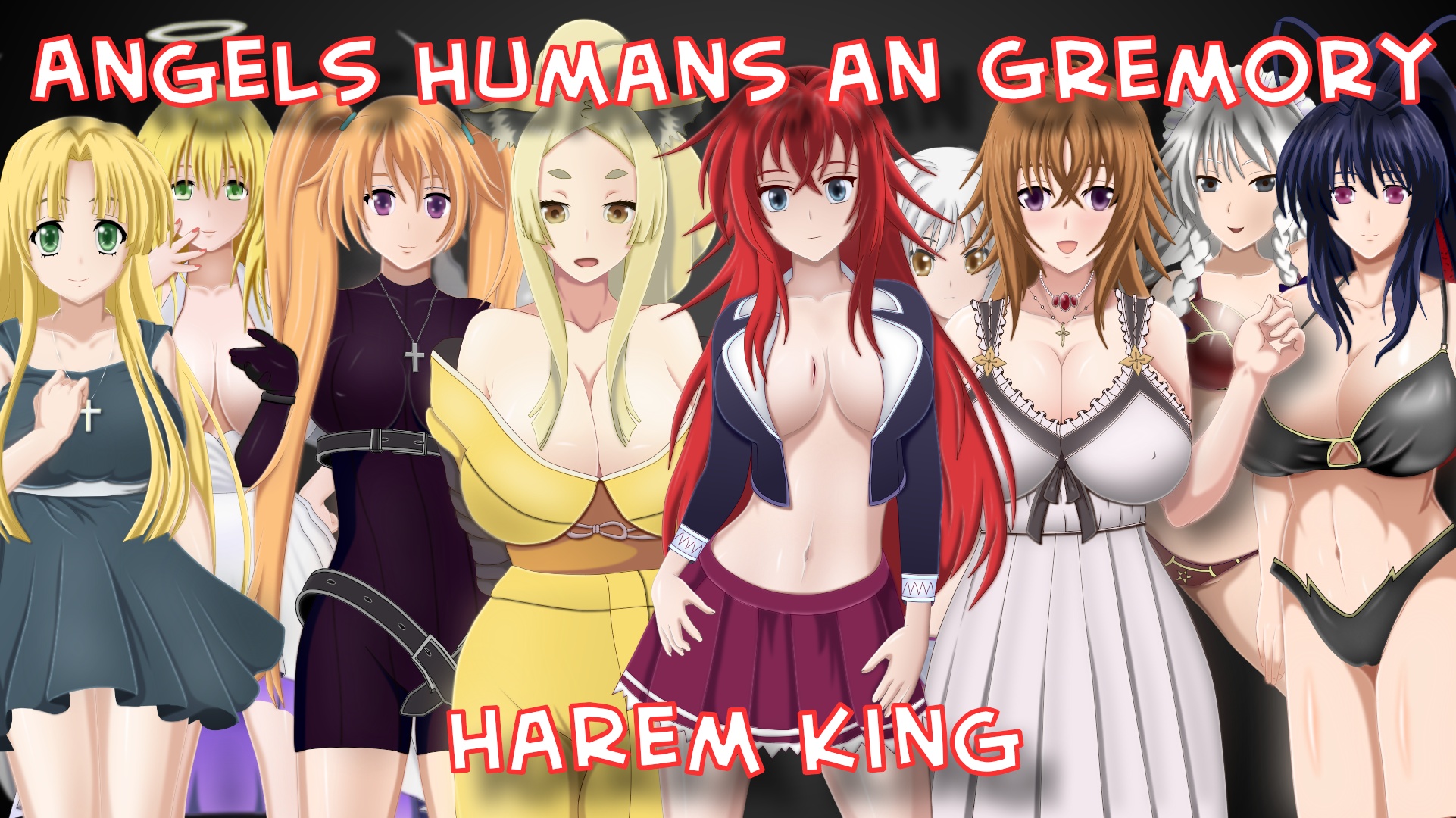 Angels, Humans and Rias- (Harem king/Gremory Live):