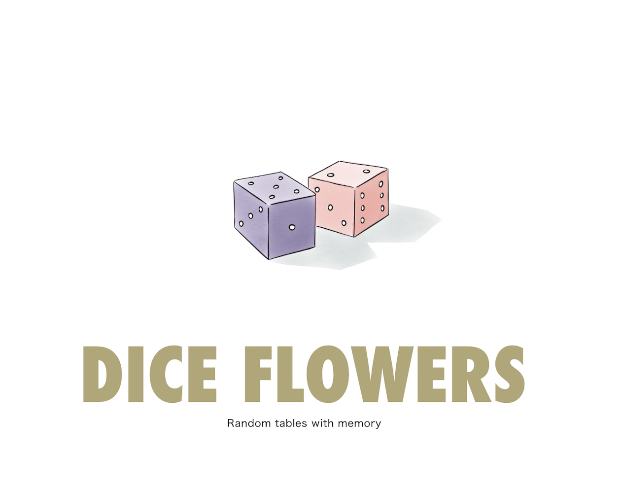 Cover image for Dice Flowers