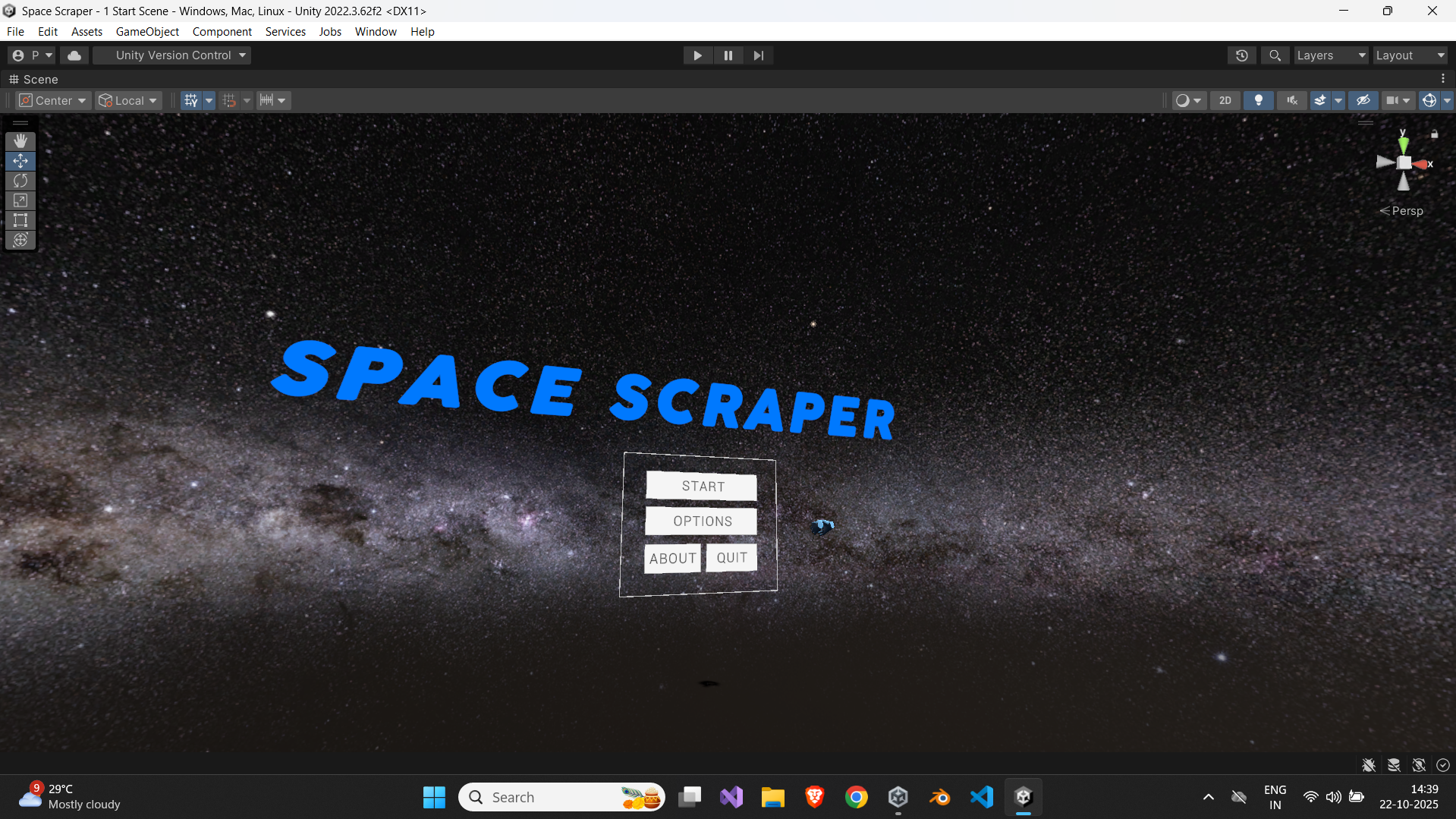 SPACE SCRAPER by Preeth